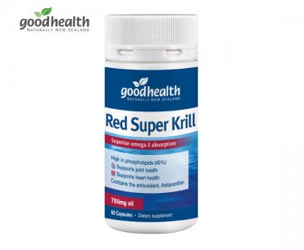 Good Health 好健康 红色超级磷虾油750mg 30粒/60粒 Good Health 好健康 红色超级磷虾油750mg 30粒/60粒